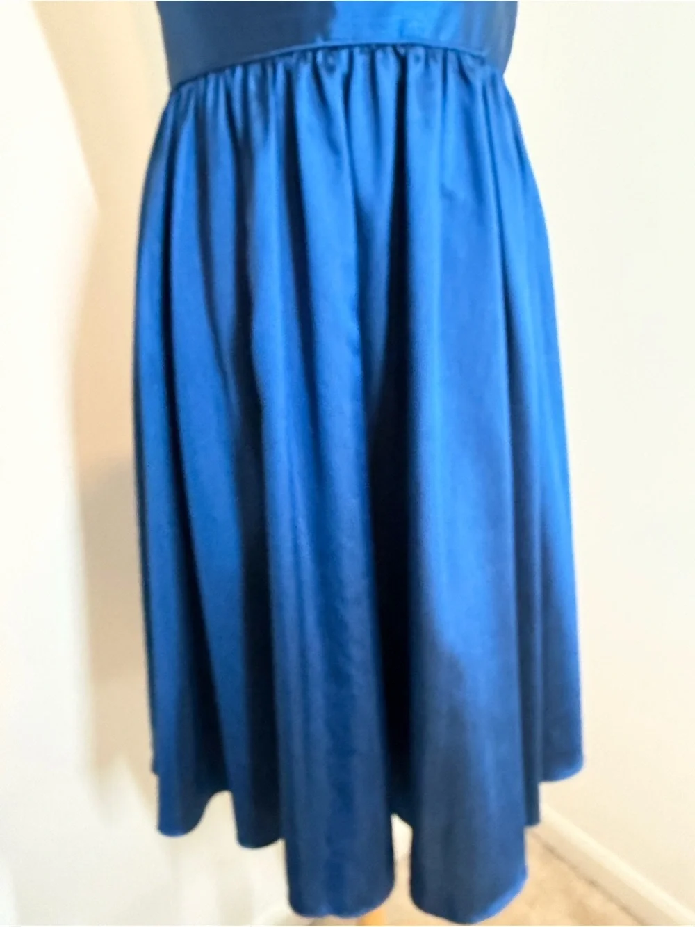 WTOO by Watters & Watters -SZ 10- Blue Formal Fit & Flare Dress